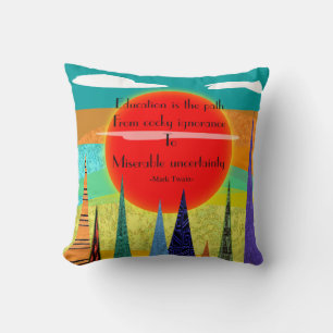 Cojín Decorativo Pillow, profesora jubilada Artsy