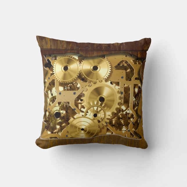Cojín Decorativo Pillow Radical Steampunk 3 (Anverso)