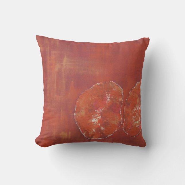 Cojín Decorativo Pillow Red Ameoba (Anverso)