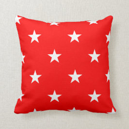 Cojín Decorativo Pillow Red Large Stars