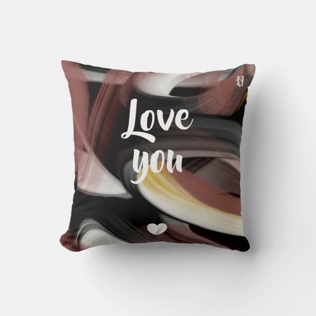 Cojín Decorativo Pillow Resumen Tendencia Decoración Interior Polvo (Anverso)