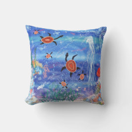 Cojín Decorativo Pillow soñadora de tortuga