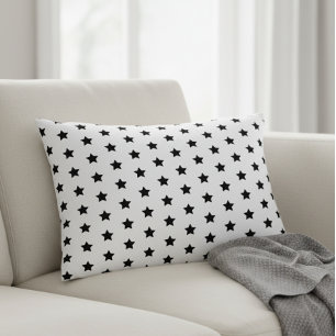Cojín Decorativo pillow stars white for kids