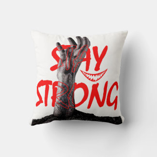 Cojín Decorativo Pillow : Stay Strong Motivational Quote Design