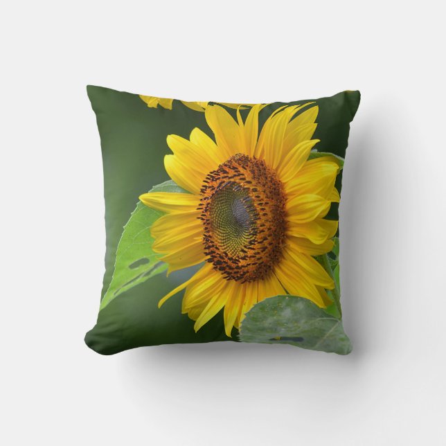 Cojín Decorativo Pillow Sunflower (Anverso)