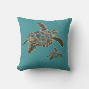 Cojín Decorativo Pillow - Tortugas marinas