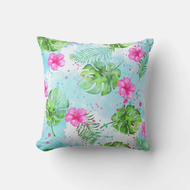 Cojín Decorativo Pillow Tropical Hawai (Anverso)