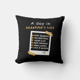 Cojín Decorativo Pillow - Un día en la vida de la abuela