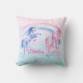 Cojín Decorativo Pillow unicornio personalizado