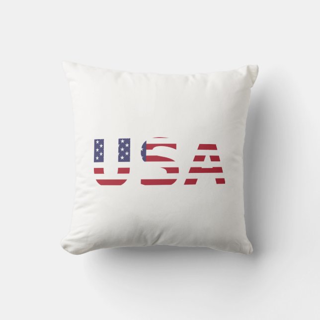 Cojín Decorativo Pillow USA (Anverso)