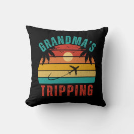 Cojín Decorativo Pillow - Viaje de la abuela - Viaje