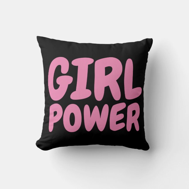 Cojín Decorativo PILLOWS DE ALIMENTACIÓN DE chica (Anverso)