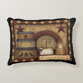 Cojín Decorativo PILOTO DE ACCENT DE bienvenida al país 16X12