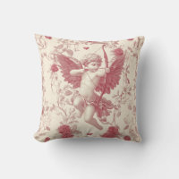 Piloto de cupido y Rosa de estilo vinícola rosa