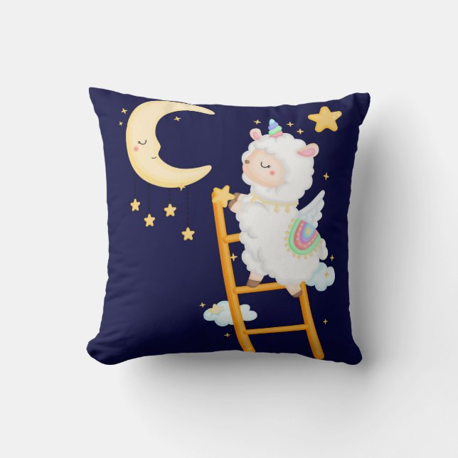 Cojín Decorativo Piloto de lanzamiento de llamada (Anverso)