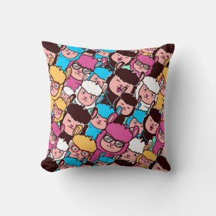 Cojín Decorativo Piloto de lanzamiento de patrón de llamada