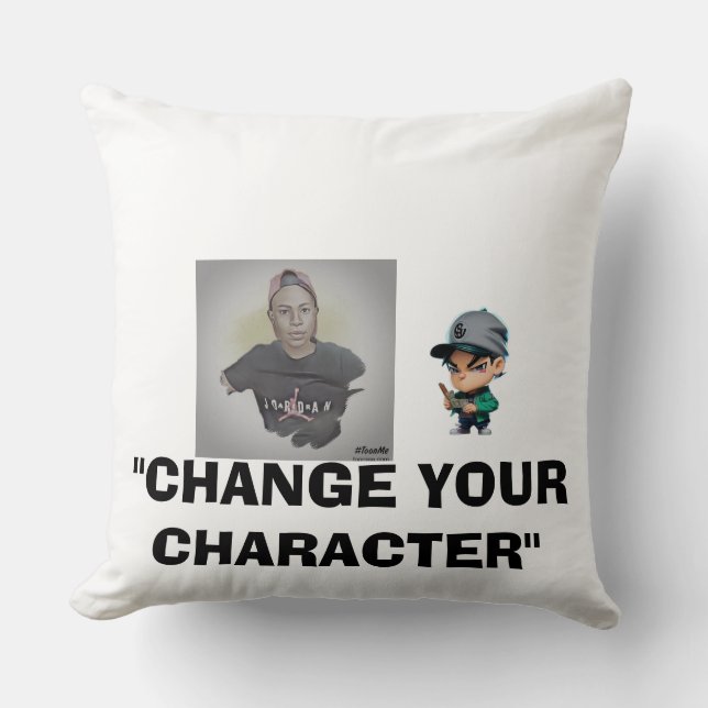 COJÍN DECORATIVO PILOTO DE MOTIVACIÓN (Anverso)