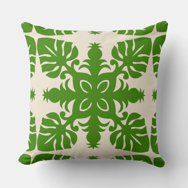 Cojín Decorativo PILOTO MUY MODERNO HAWAIANO-piña (Anverso)