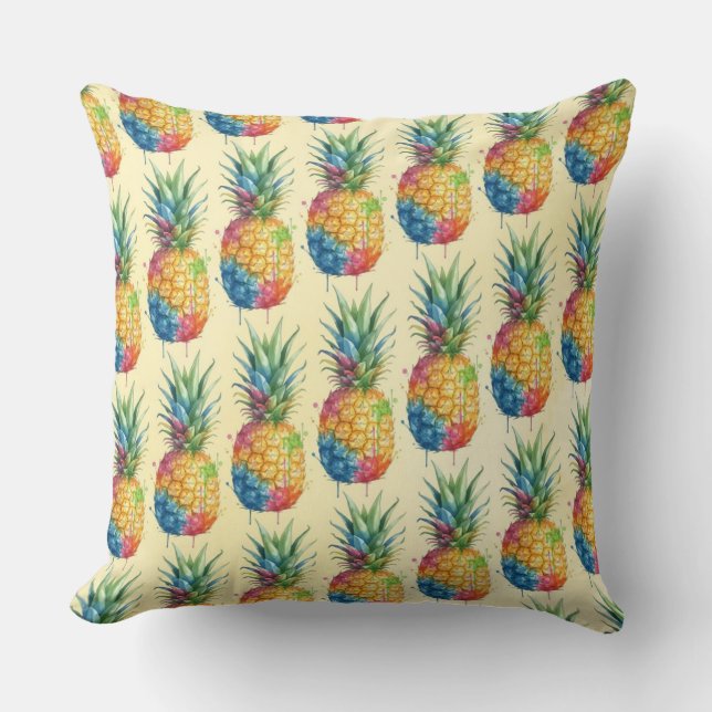 Cojín Decorativo Piña (Anverso)