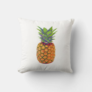 Cojín Decorativo Piña en Blanco