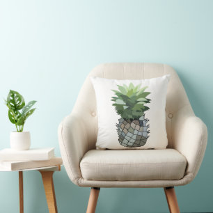 Cojín Decorativo Piña Fruta Tropical Piña