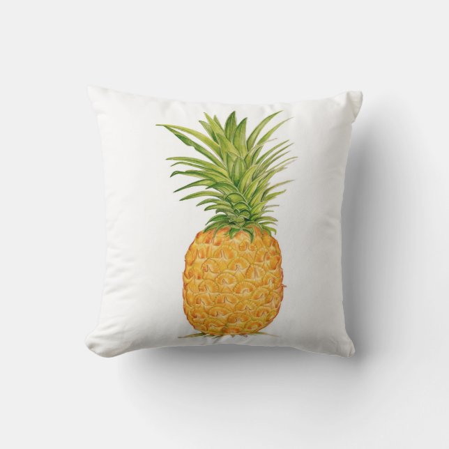 Cojín Decorativo Piña hawaiana (Anverso)