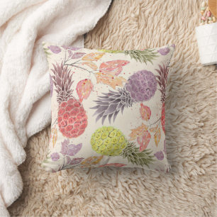 Cojín Decorativo Piña, pareja dulce, fruta