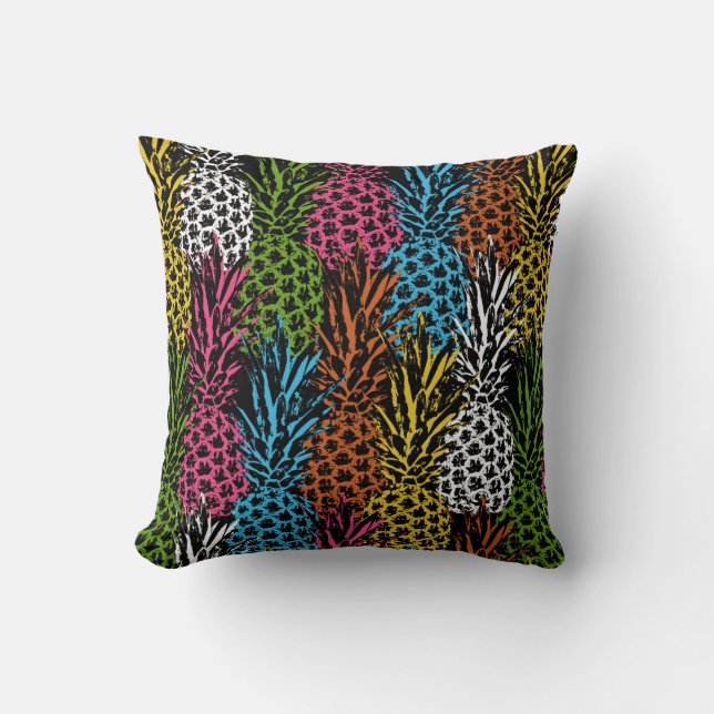 Cojín Decorativo Piña Salvaje y Dulce (Anverso)