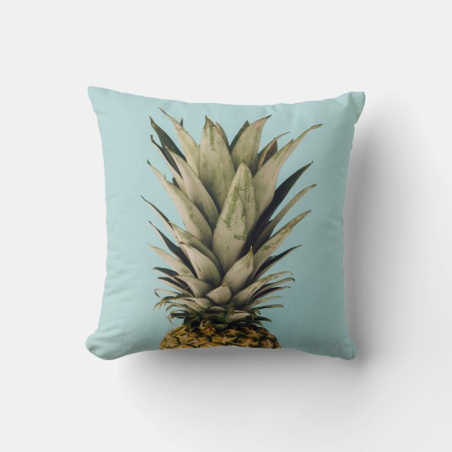 Cojín Decorativo Piña tropical. (Anverso)