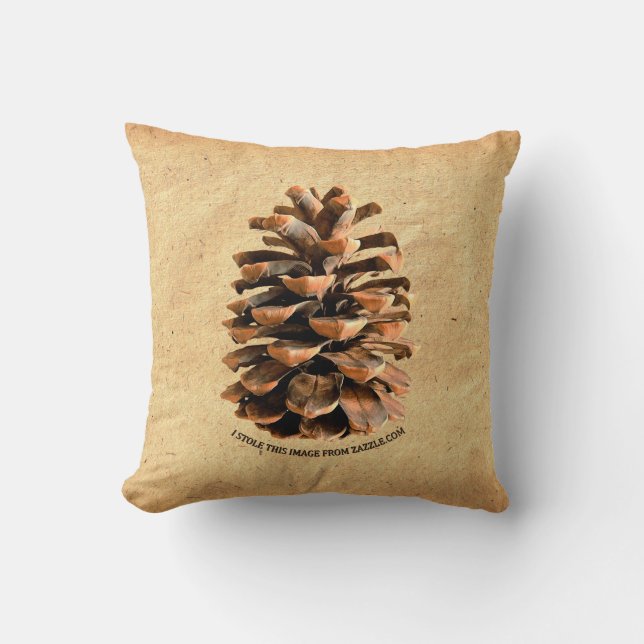 Cojín Decorativo Pine Cone - Especial (Anverso)