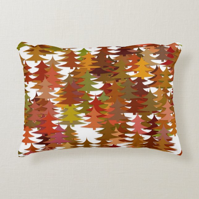 Cojín Decorativo Pine Trees (Anverso)
