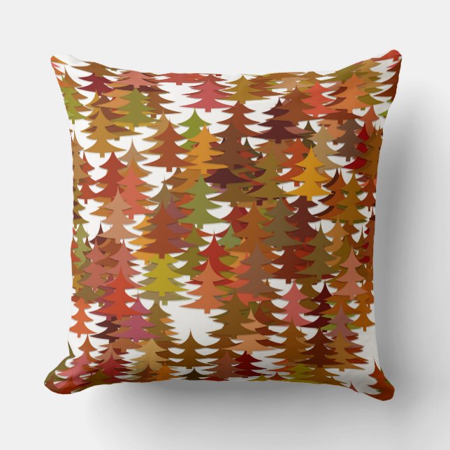 Cojín Decorativo Pine Trees (Anverso)