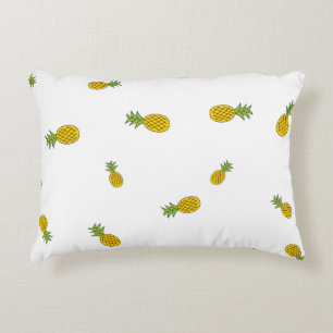 Cojín Decorativo Pineapple lindo fondo de patrón sin costura. Vinta