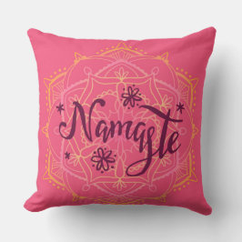 Cojín decorativo Ping Burgunde Namaste
