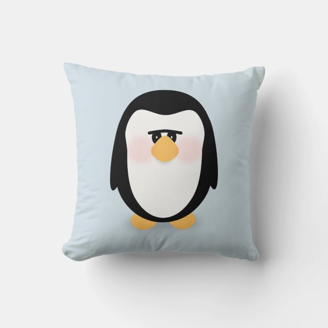 Cojín Decorativo Pingüino (Anverso)