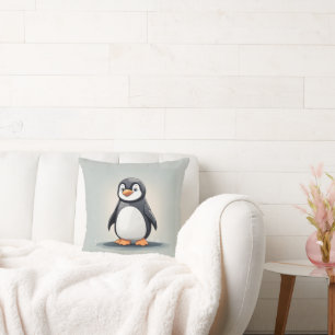 Cojín Decorativo Pingüino adorable
