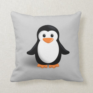 Cojín Decorativo Pingüino de bebé lindo