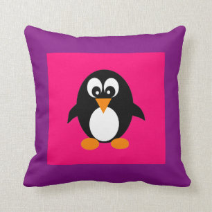 Cojín Decorativo Pingüino lindo