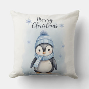 Cojín Decorativo "Pingüino lindo"