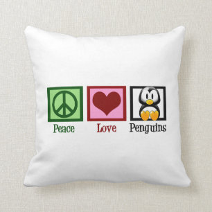 Cojín Decorativo Pingüinos Cute