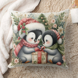 Cojín Decorativo Pingüinos navidades 5