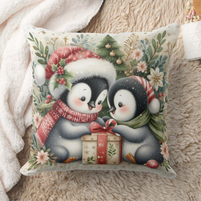 Cojín Decorativo Pingüinos navidades 5 (Manta)