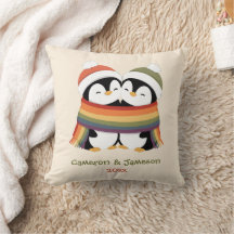 Pingüinos Orgullosos Personalizados Navideños Acog