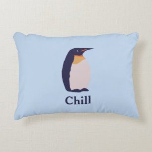 Cojín Decorativo Pingüinos, relájate