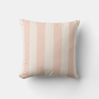 Cojín Decorativo Pink and Cream Bold Stripe