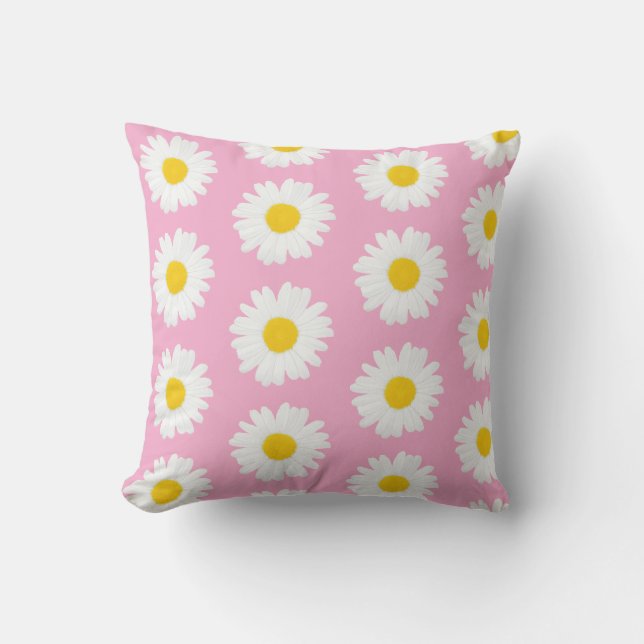 Cojín Decorativo Pink Background Throw Pillows (Anverso)