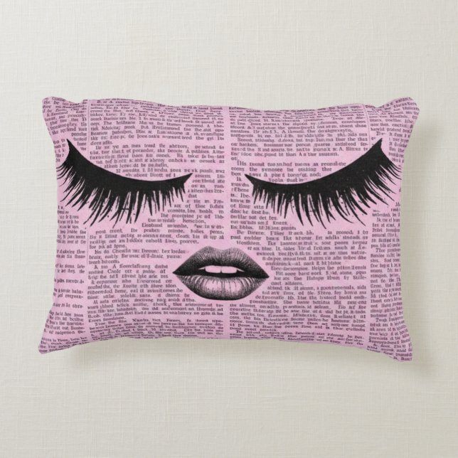 Cojín Decorativo Pink Beauty Accent Pillow | Feminine Aesthetic  (Reverso)