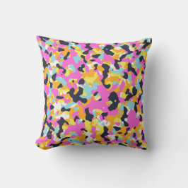 COJÍN DECORATIVO PINK CAMO PATTERN