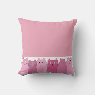 Cojín decorativo PINK CATS