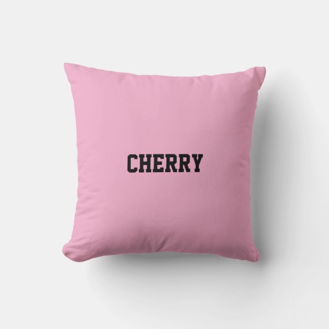 Cojín Decorativo Pink Cherry Decorative  (Anverso)